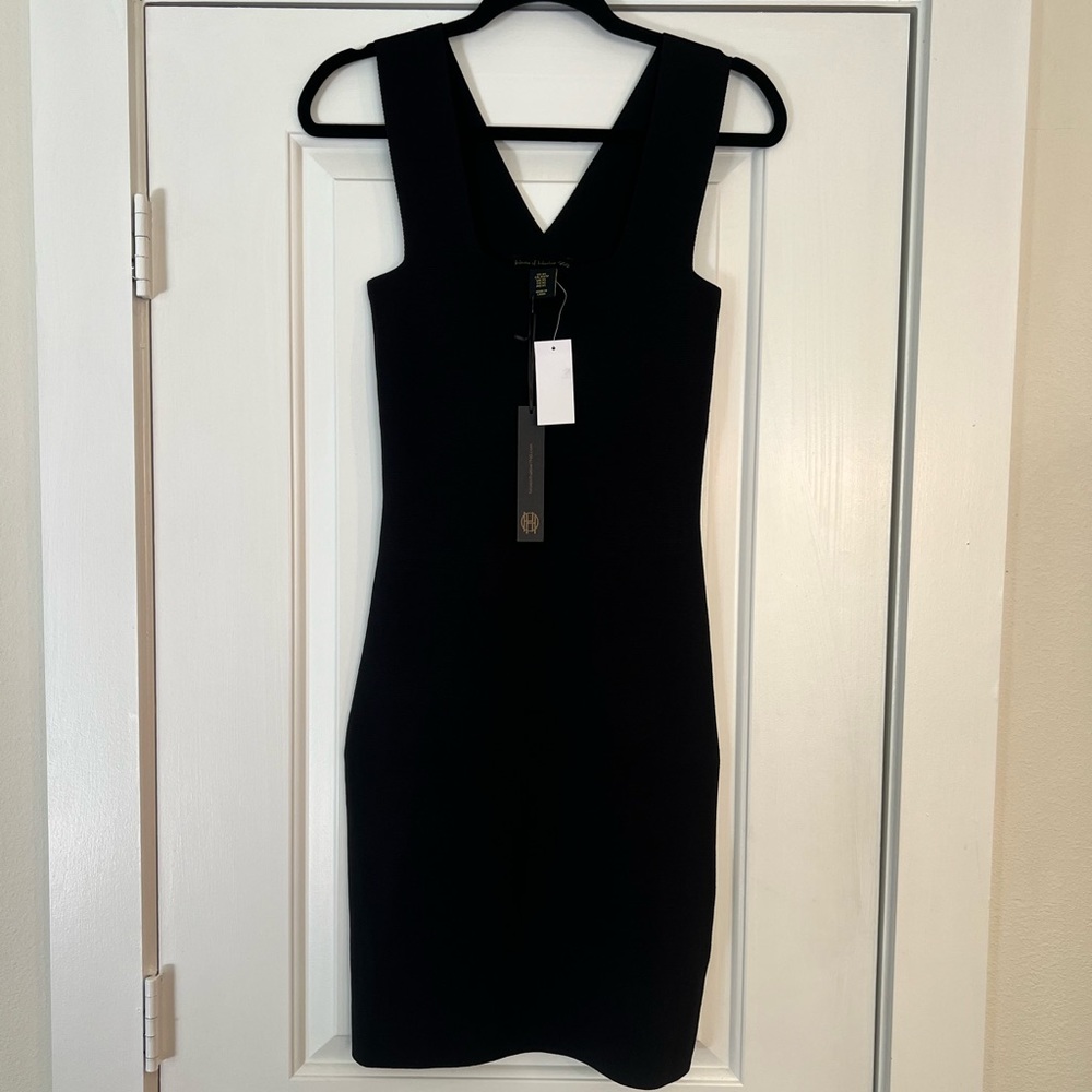 House of Harlow Black Bodycon Dress - XS